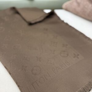 Scialle LV marrone cioccolato - immagine 2