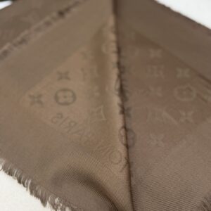 Scialle LV marrone cioccolato - immagine 3