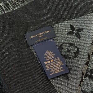 Scialle LV nero shine - immagine 3