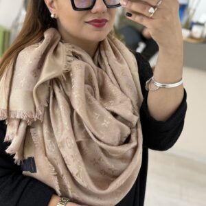 Scialle LV gold beige - immagine 7